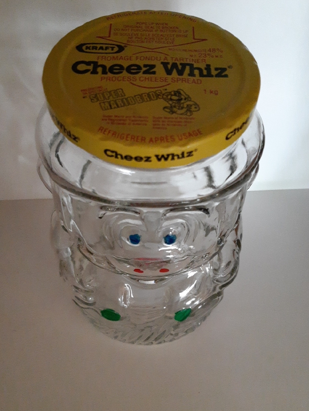Kraft 1989 Cheez Whiz Super MARIO Bros JAR